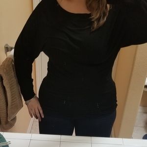 XL Long Sleeve Batwing Shirt